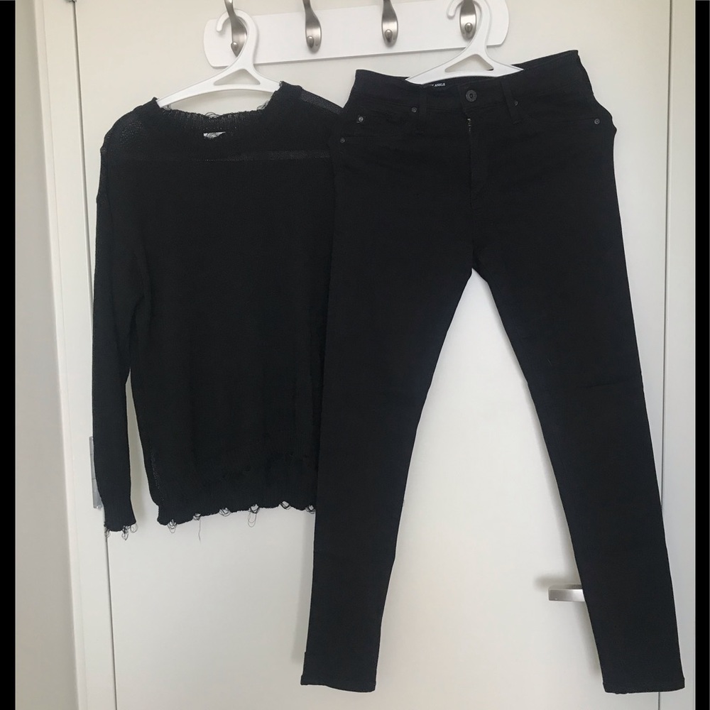 AG Farrah Skinny Ankle High Rise